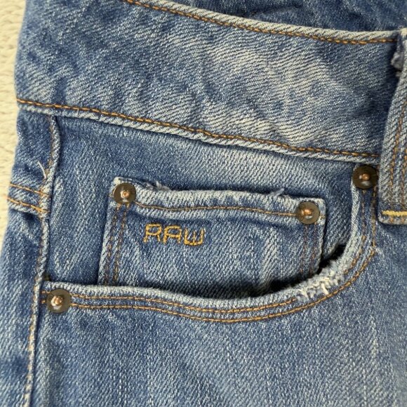 G Star RAW 3301 90’s Tapered Denim Jeans Women’s 26 x 32 US - Picture 12 of 16